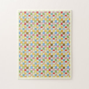 COLCHA LOCA Rompecabezas 11x14 / Crema