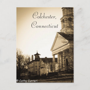 Colchester, tarjeta postal de Connecticut
