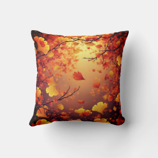 Colchón de almohada de ambiente otoñal