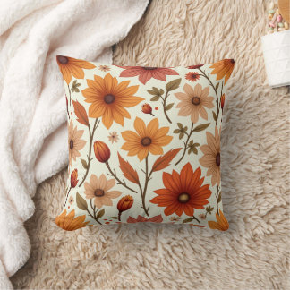 Colchón de almohada de flores de otoño