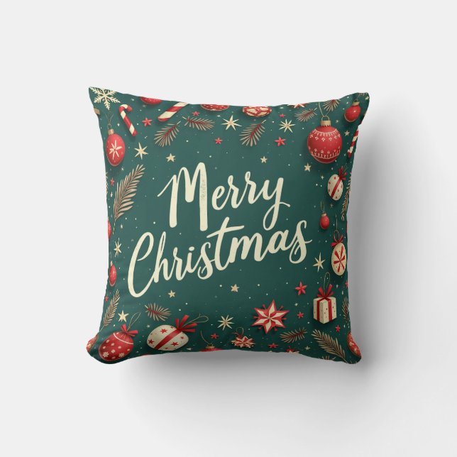 Colchón de almohadas de ambiente Navidad (Anverso)