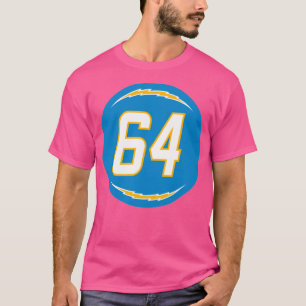 Cole Toner Número 64 Jersey Los Angeles Chargers I
