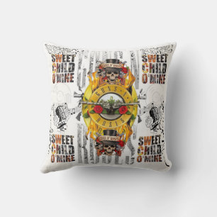 colección cojin decorativo THE GUNS AND ROSES