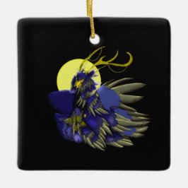 Colección de adornos de reno de fantasía oscura Co