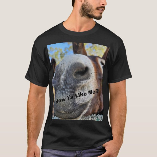 Colección de amor de burro Camiseta oscura básica (Anverso)