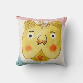 Colección de animales salvajes Cojín decorativo de