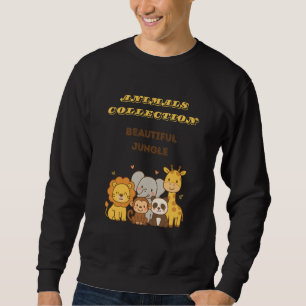 Colección de animales Sudadera Personalizado
