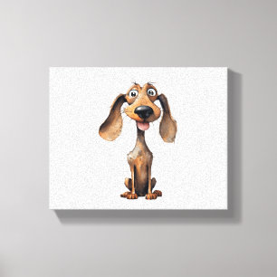 Colección de arte de raza de perro de dibujos anim