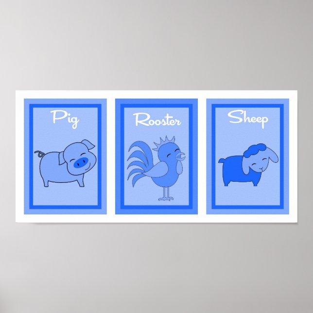 Colección de arte mural para niños de barn de 5 x  (Frente)