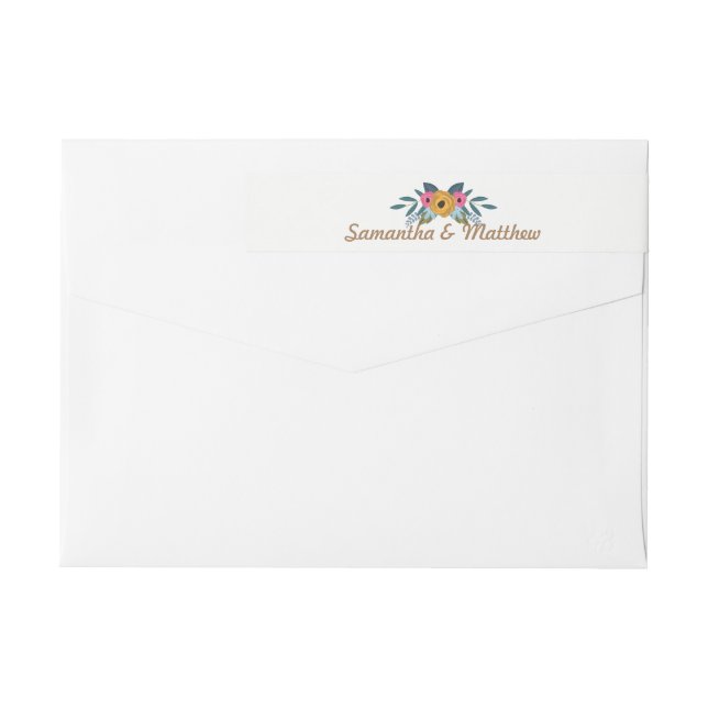 Colección de Bodas blancos de flor (Reverso)