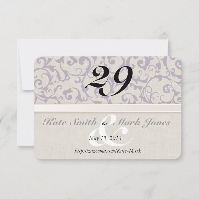 Colección de Bodas de lavanda SmartElegance (Anverso)