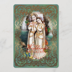 Colección de Bodas de Radha Krishna - Tarjeta de i
