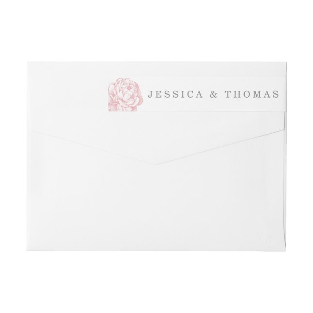 Colección de Bodas florales de Peony (Reverso)