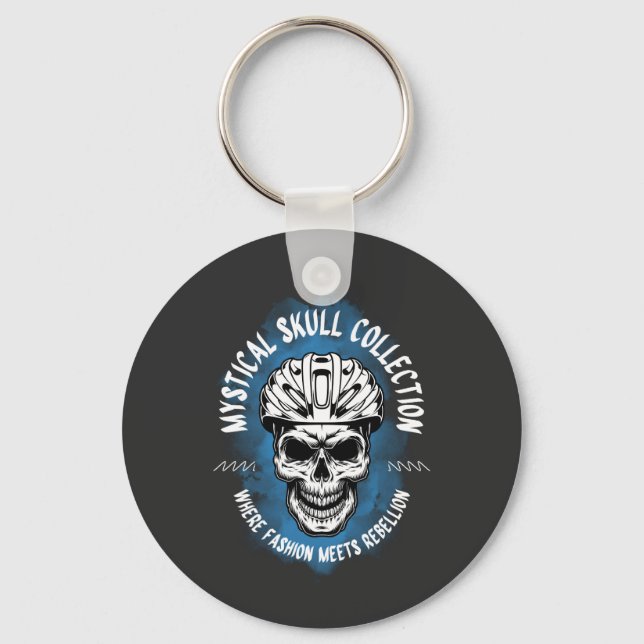 Colección de calaveras místicas Graphic llavero –  (Anverso)