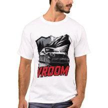 Colección de camisetas de coches icónicos y vintag
