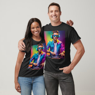 "Colección de camisetas DJ de viajes en tiempo"