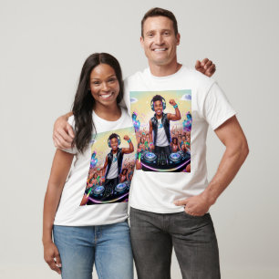 "Colección de camisetas DJ de viajes en tiempo"