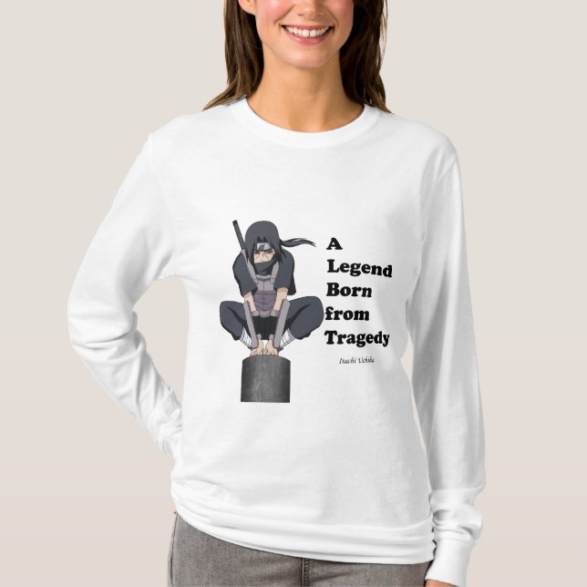 Colección de camisetas Itachi estilo Uchiha y moda (Anverso)