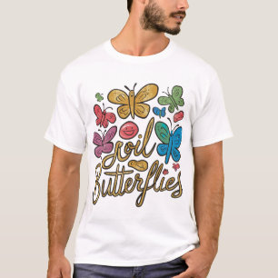👕 Colección de camisetas 🦋 mariposas en Relieve 