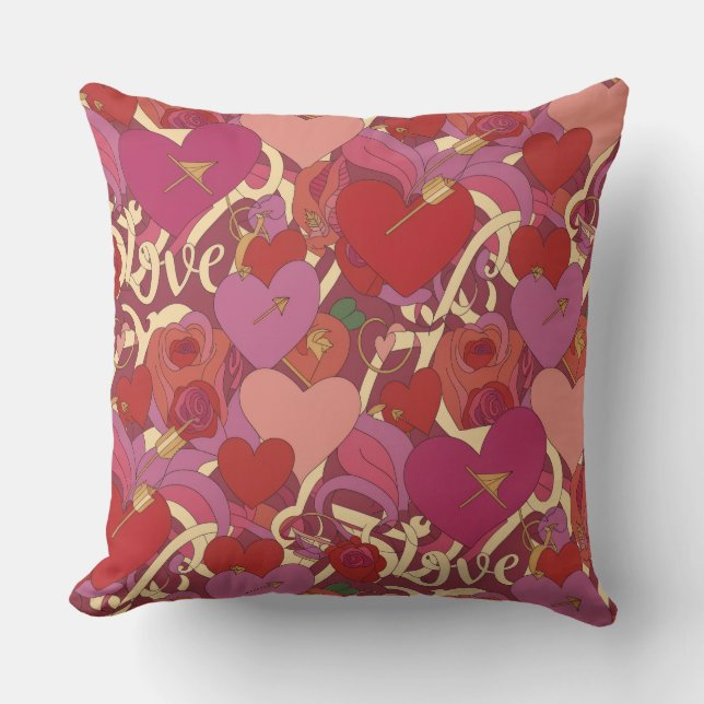 Colección de Cojines de San Valentín | Romántico (Anverso)