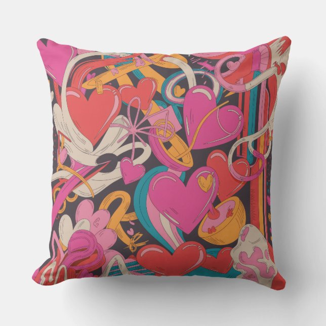 Colección de Cojines de San Valentín | Romántico (Anverso)