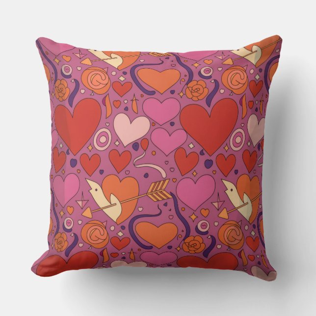 Colección de Cojines de San Valentín | Romántico (Anverso)