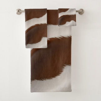 Colección de cuero de vaca falso elegante de lujo