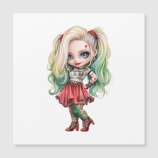 Colección de diseño de Halloween Chica 9 (Anverso)