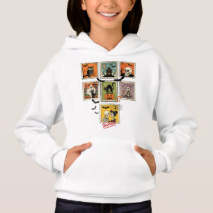 Colección de estampado de halloween vintage