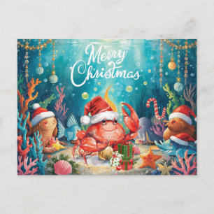 Colección de fiesta de Navidad bajo el mar