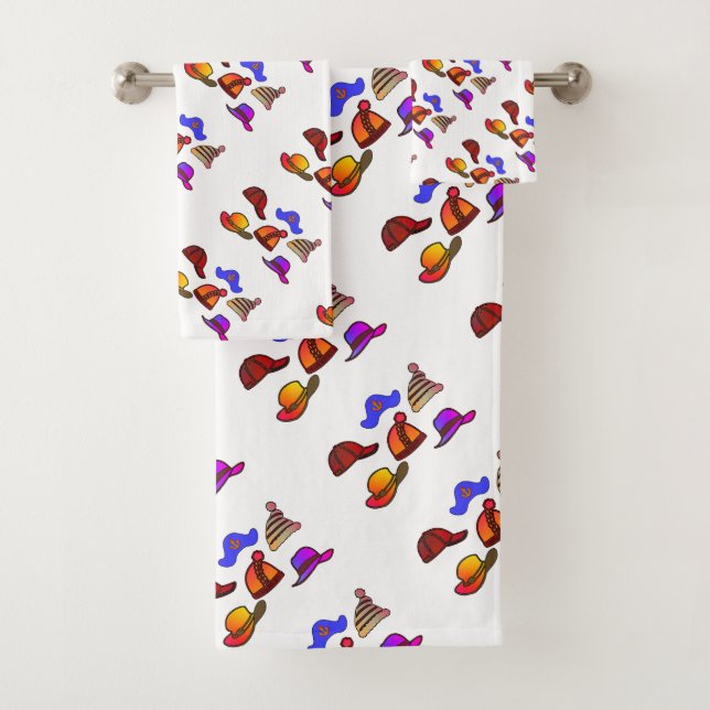 Colección de gorras Niños blancos (In situ)