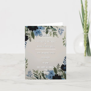 Colección de invitaciones florales de boda