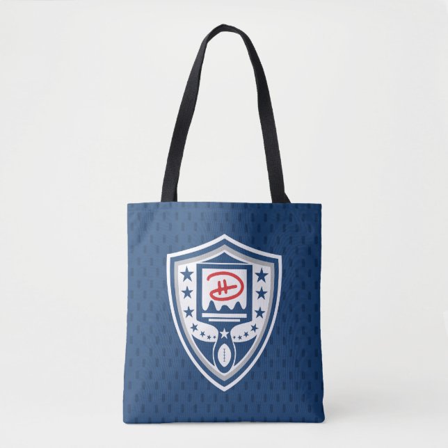 Colección de la Liga DHartista (azul) - Bolsa Tote (Anverso)