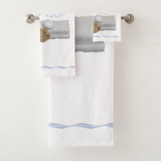Colección de la toalla del cuarto de baño del