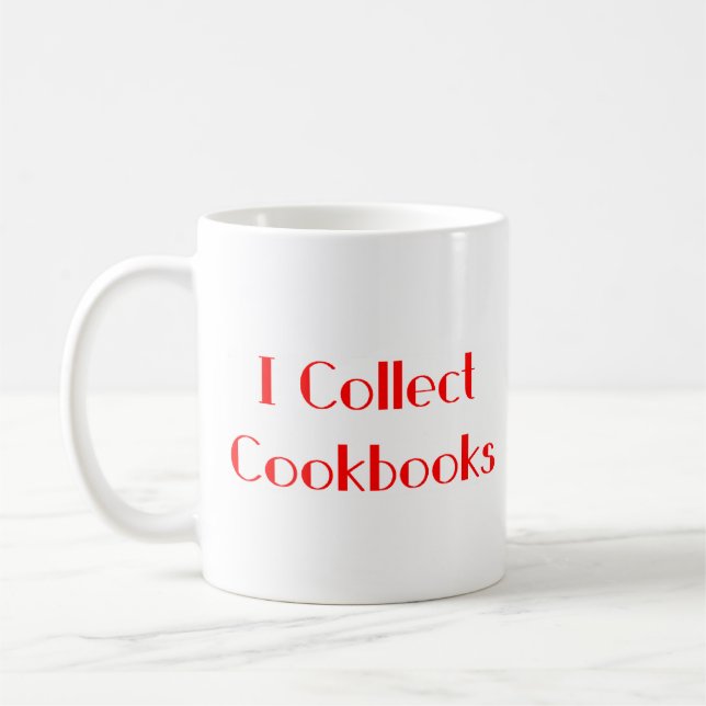 colección de libros de cocina taza de café (Izquierda)
