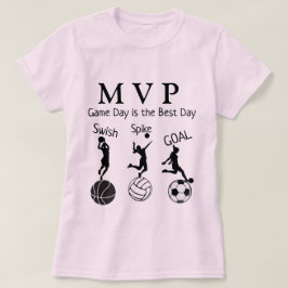Colección de línea deportiva - Camiseta femenina