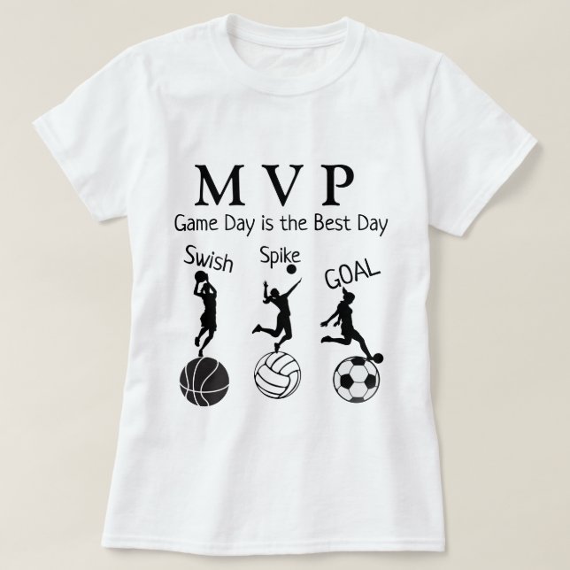 Colección de línea deportiva - Camiseta femenina (Diseño del anverso)