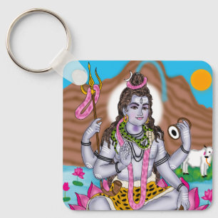 Colección de llaveros de Lord Shiva