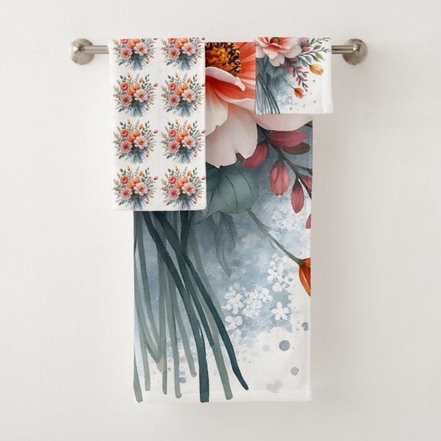 Colección de lujo de flores silvestres hermosas y  (In situ)