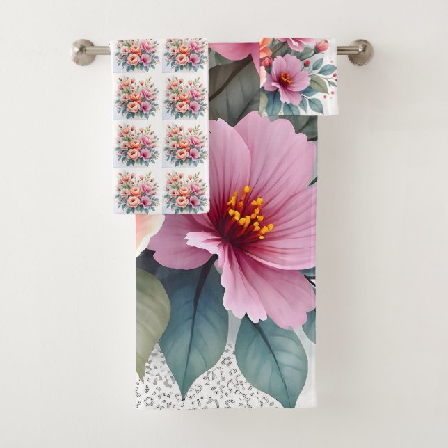 Colección de lujo de flores silvestres modernas y  (In situ)