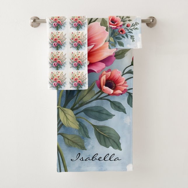 Colección de lujo de hermosas flores silvestres po (In situ)