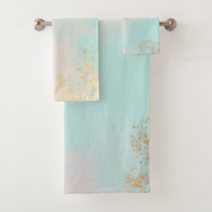 Colección de lujo moderna en rosa suave menta