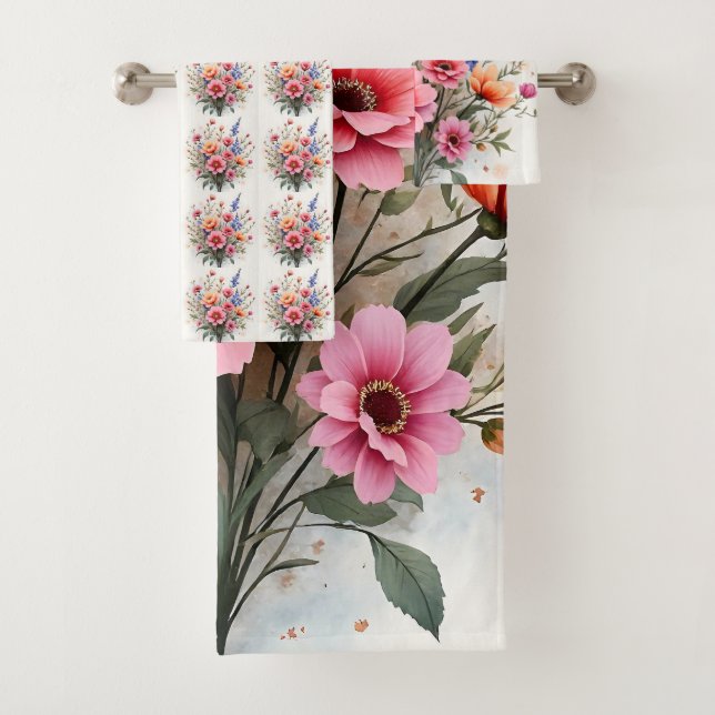 Colección de lujo moderna y hermosa de flores silv (In situ)