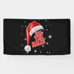 Colección de nieve Deck The Halls 1.6x3 pancarta d