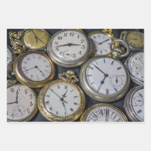 Colección de papel de ajuste de relojes