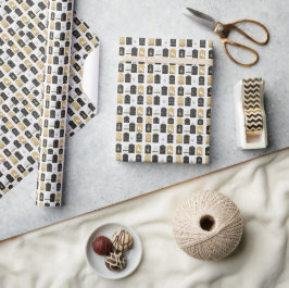 Colección de Papel de Regalo Chic y Tendencia