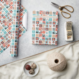 Colección de Papel de Regalo Chic y Tendencia