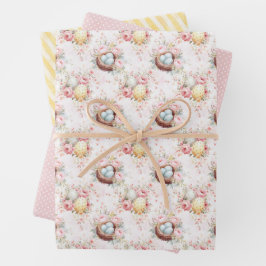 Colección de Papel de Regalo de Conejo de Pascua