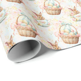 Colección de Papel de Regalo de Conejo de Pascua