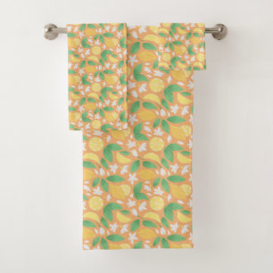 Colección de patrones de cesta de fruta - limón